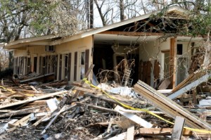 Destroyed Home